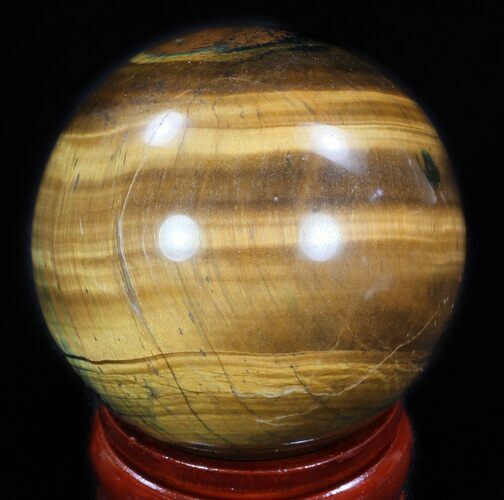 Top Quality Polished Tiger's Eye Sphere #33630